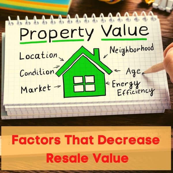 Factors That Decrease Resale Value